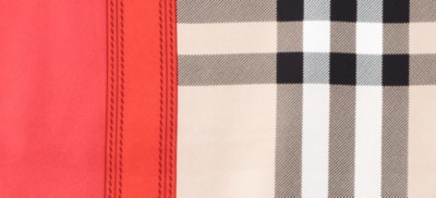 ORANGE RED CHECK