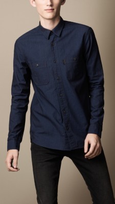 Overdyed Denim Workshirt