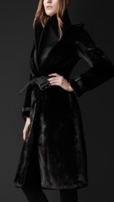 Mink Trench Coat