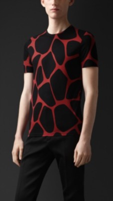 Abstract Animal Print T-shirt