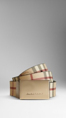 Haymarket Check Belt