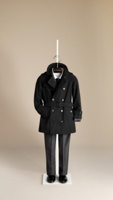 Cotton Gabardine Trench Coat