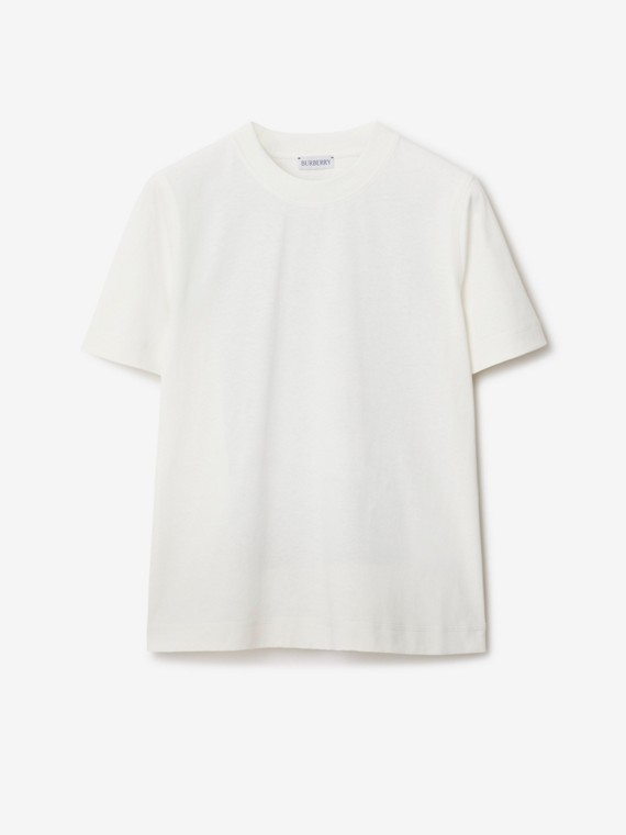 T-shirt in cotone con EKD (Salt)