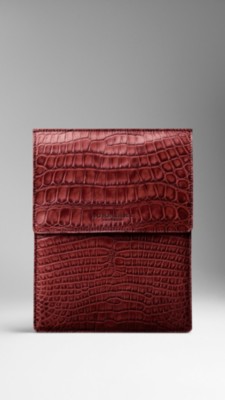 Alligator Leather iPad Case