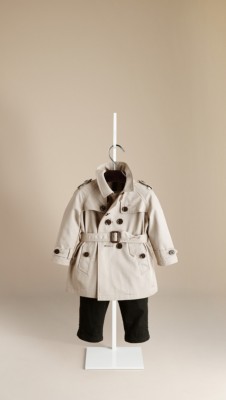 Cotton Twill Trench Coat