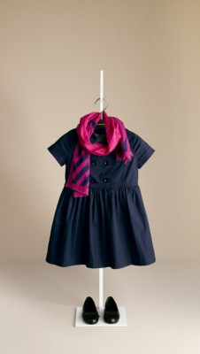 Trench Detail Cotton Dress