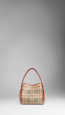Small Haymarket Check Tote Bag