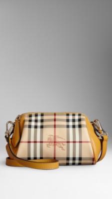 The Mini Blaze in Check and Leather