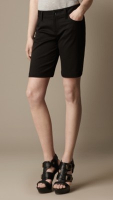 Pantalones cortos de algodón elástico