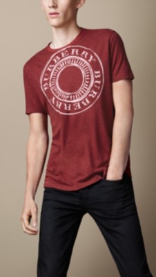 Cotton Jersey Graphic Print T-shirt