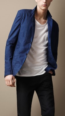 Lightweight Cotton Blazer