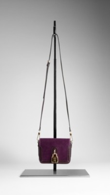 Lock Detail Crossbody Bag