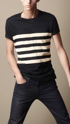 Striped Cotton T-shirt