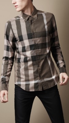 Button-Down Check Shirt