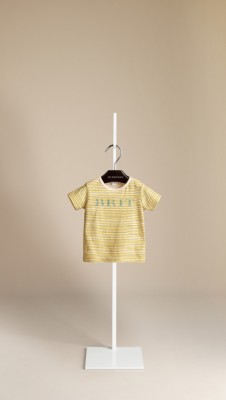 Striped Cotton Jersey T-Shirt