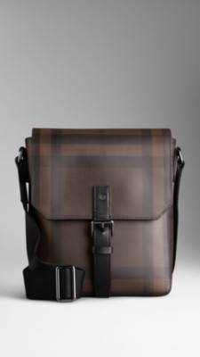 Smoked Check Crossbody Bag