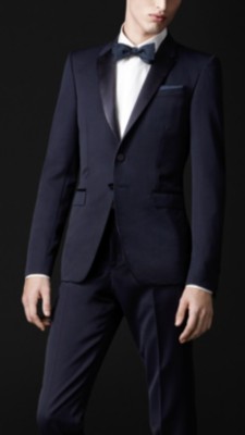 Satin Lapel Tuxedo Jacket