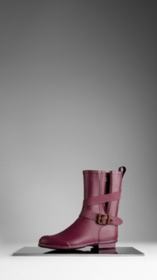 Belted Rain Boots