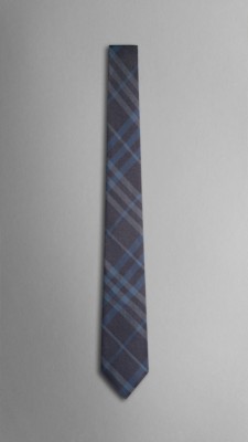 Check Silk Tie