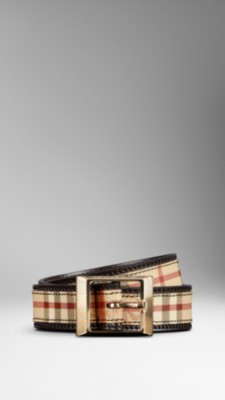 Haymarket Check Belt