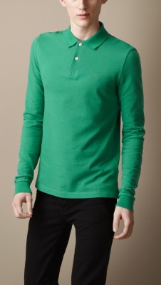Long Sleeve Polo Shirt