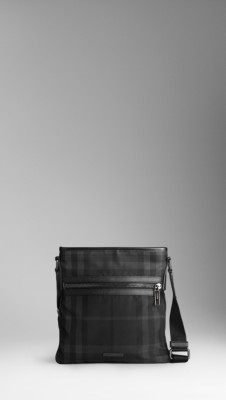 Small Beat Check Crossbody Bag