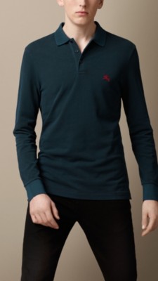 Cotton Jersey Double Dyed Polo Shirt