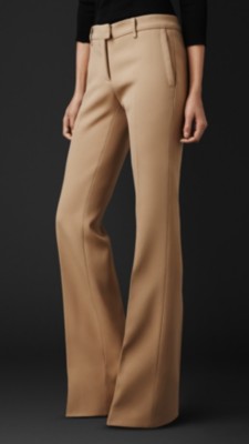 Tailored Flared Trousers