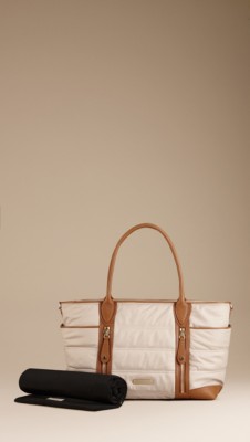 Large Quilted Baby Changing Bag