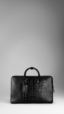 Large Alligator Holdall