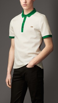 Mercerised Cotton Polo Shirt