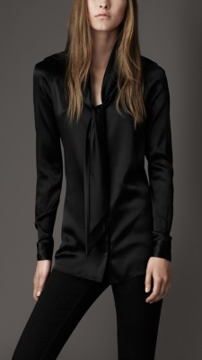 Tie Neckline Blouse