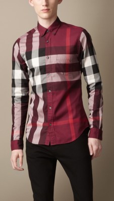 Button-Down Check Shirt