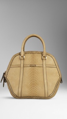The Medium Orchard in Python Bridle Leather
