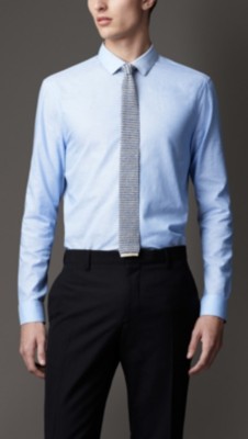 Slim Fit Cotton Linen Shirt