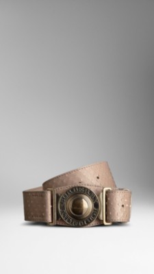 Military Buckle Python Belt