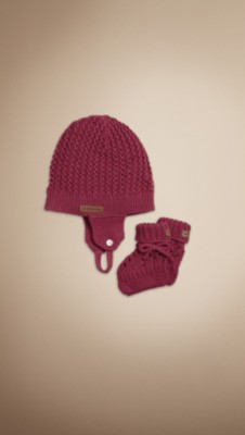 Hat and Booties Set