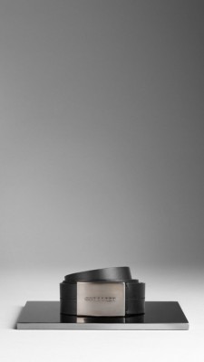 Leather Plaque Belt