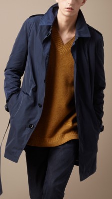 Mid-Length Showerproof Trench Coat