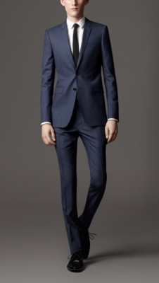 Slim Fit Virgin Wool Suit