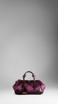 The Blaze in Duchess Satin and Leather