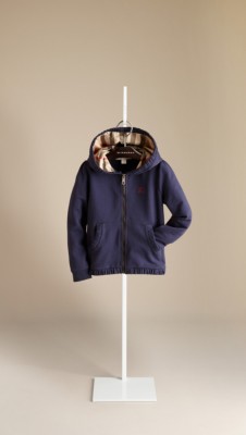Ruched Trim Hooded Top