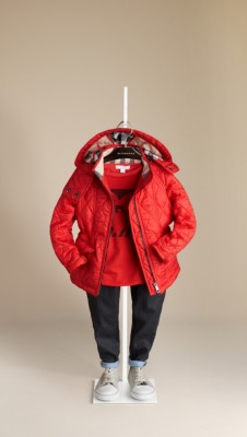 Quilted Hooded Jacket