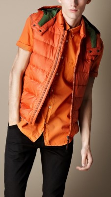 Down-Filled Hooded Gilet