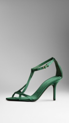 Satin Sandals