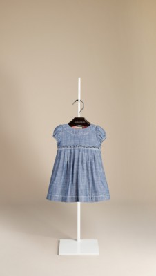 Chambray Cotton Dress