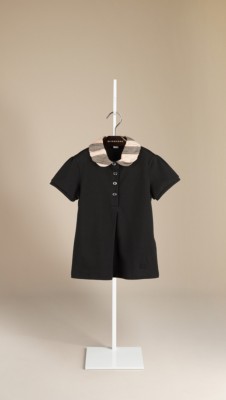 Check Collar Polo Shirt