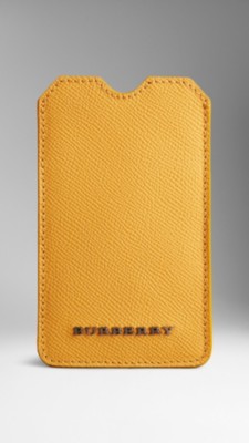 Colour Coated London Leather iPhone 5 Case