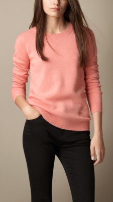 Pull en cachemire et coton