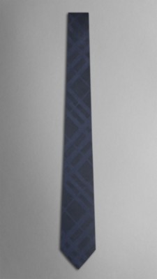 Check Dot Silk Tie
